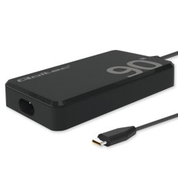 Ładowarka sieciowa 90W GaN Fast SLIM | PD | 5-20V | 4.5A | USB-C 3.1 | Laptop | MacBook | Smartfon | +kabel