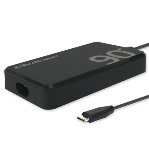Ładowarka sieciowa 90W GaN Fast SLIM | PD | 5-20V | 4.5A | USB-C 3.1 | Laptop | MacBook | Smartfon | +kabel