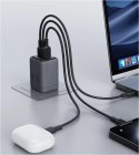 PA-C5 ładowarka sieciowa 3xUSB (2xUSB-C i 1xUSB-A) 100W 5A QC5.0 PD3.0 AFC PPS FCP SCP