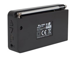 Radio przenośne RK3 FM/DAB+ kuchenne, czarne