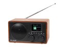 Radio przenośne RK5 BT FM/DAB+ kuchenne czarno-brązowe
