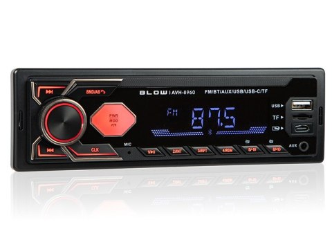 Radio samochodowe AVH-8960 1DIN RDS MP3/USB/micro SD/BLUETOOTH + USB-C