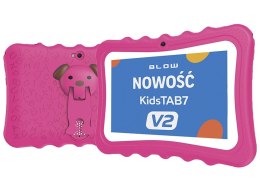 Tablet KidsTAB7 V2 4/32GB różowe etui kamera 2MP
