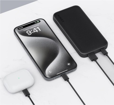 PB-Y46P PowerBank 10000mAh 20W 2xUSB kabel USB-C
