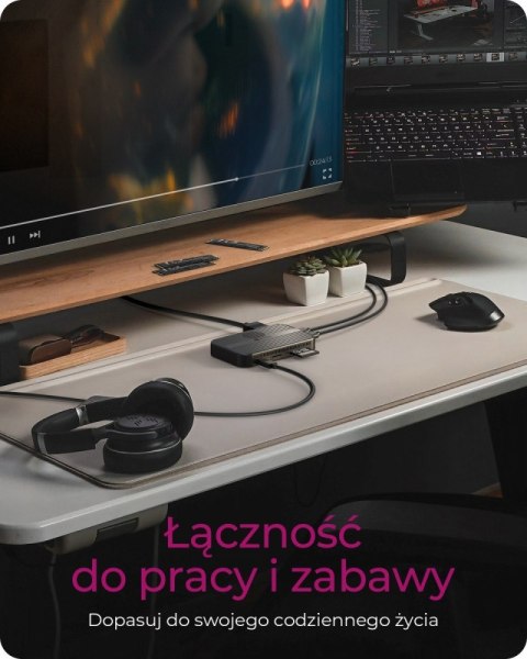 Slot na NVMe+SATA IB-DK4071M-CU31 7w1