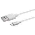 Kabel USB-A do Lightning CL-192 1m biały