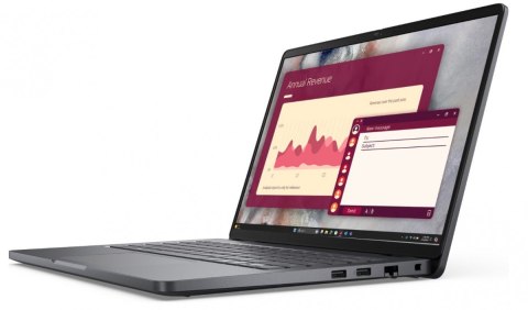 Laptop Dell Pro 14 PC14250 W11P C5 120U/16GB/512GB CL25/14.0 FHD+/INT/FgrPr/FHD/IRCam/Mic/WLAN+BT/BcklKb/3C/3YPS Magnetite color