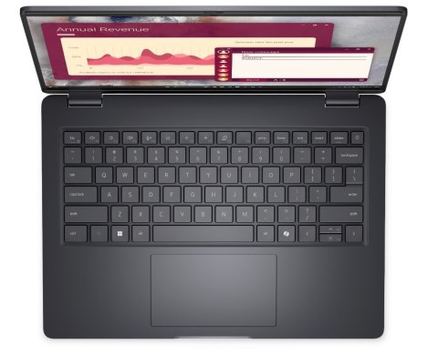 Laptop Dell Pro 14 PC14250 W11P C5 120U/16GB/512GB CL25/14.0 FHD+/INT/FgrPr/FHD/IRCam/Mic/WLAN+BT/BcklKb/3C/3YPS Magnetite color