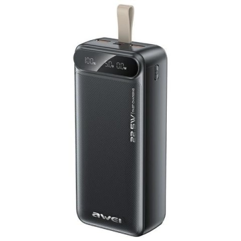 PowerBank 30000mAh 22,5W PA-12 Czarny