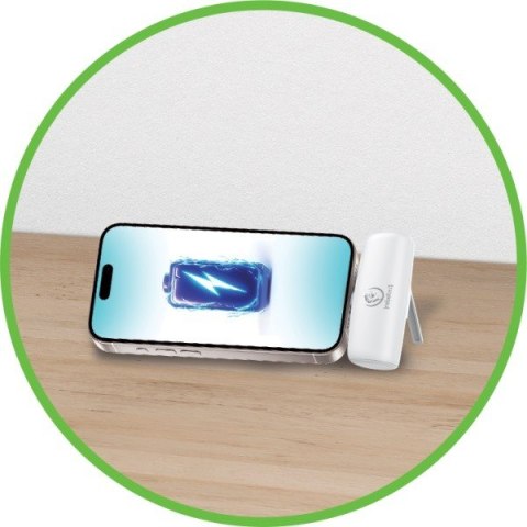 Powerbank P5 PLUG-IN (5 000mAh 10W) bezpośrednie podpięcie do telefonu za pomocą złącza USB-C