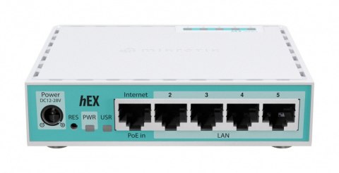 Router hEX 5xGE USB PoE IN E50UG
