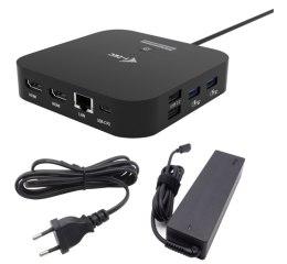 Stacja dokująca USB-C 2x HDMI Dock PD + Ładowarka 100W