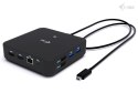 Stacja dokująca USB-C DP Dual HDMI Power Delivery 100W + Uniwersalna Ładowarka 100W