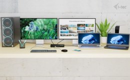 Stacja dokująca USB-C KVM Dock PRO Three Hosts Dual Video 2x Power Delivery max 92W