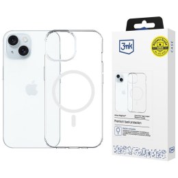 Etui Armor MagCase do iPhone 15 MagSafe przezroczysty