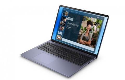 Laptop Dell 16 DC16251 W11P C5 120U/16GB/512GB/16.0 FHD+/Int/FgrPr/WLAN + BT/Backlit Kb/4 Cell/3YPS Platinum Silver