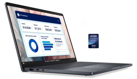 Laptop Dell Pro 14 Premium PA14250 W11P U7-266V/16GB/512GB SSD CL35/14.0 FHD+/Arc/FgrPr/Cams&Mic/5G WWAN+BT/BcklKb/3C/vPro/3YPS 