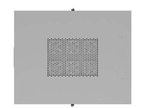 Szafa instalacyjna rack stojąca 19 cali 47U 800x1000 szara drzwi perforowane LCD (flat pack) V2