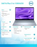 Laptop Dell 14 Plus 2-in-1 DB04250 Win11Pro Ultra 5 226V/16GB/512GB SSD/14.0 FHD+ Touch/Arc/WLAN + BT/Backlit Kb/4 Cell/3Y Basic