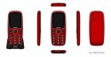 Telefon komórkowy dla seniorów Mescomp MT-166 Edgar Elegant SOS 4G Czerwony