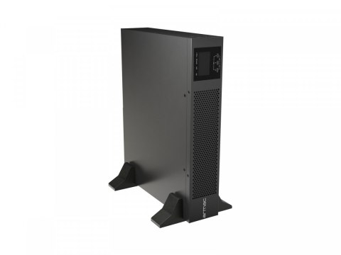 Zasilacz awaryjny UPS On-Line rack 1000VA 8xIEC C13 USB-B LCD metalowa obudowa DUST-FREE