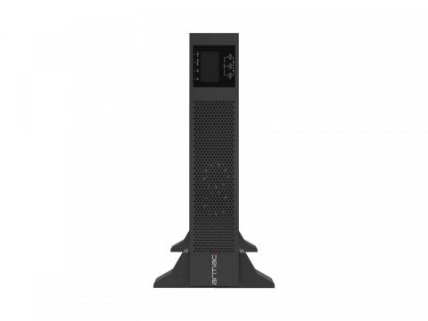 Zasilacz awaryjny UPS On-Line rack 2000VA 8xIEC C13 USB-B LCD metalowa obudowa DUST-FREE