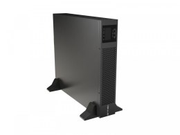 Zasilacz awaryjny UPS On-Line rack 3000VA 8xIEC C13 USB-B LCD metalowa obudowa DUST-FREE