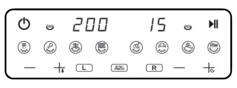 Frytownica beztłuszczowa podwójna 4,5l + 4,5l 2000W MR-758
