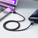 Kabel przewód USB-A - USB-C 480Mb/s 3A 1.2m - czarny