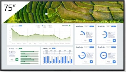 Monitor SONY FW-75BZ30L (75" /IPS /60Hz /3840 x 2160 /Czarny )