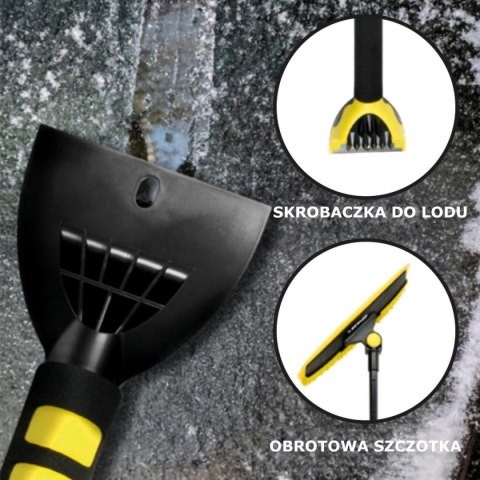 SKROBACZKA DO SZYB ZE SZCZOTKĄ TELESKOPOWA PROFESIONALNA DUNLOP