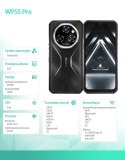 Smartfon WP55 Pro 5G 16/512GB IP69K czarny