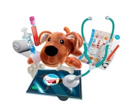 Naukowa Zabawa Zestaw Małego Weterynarza SOS Mały Weterynarz Piesek Język Polski Clementoni 50712