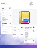 IPad WiFi 11 cali 256GB Żółty