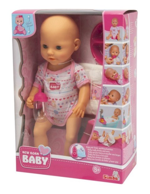 New Baby Born Bobas z akcesoriami, gumowa