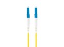Patchcord światłowodowy Sm Lc/Upc-Lc/Upc Simplex 3.0Mm 10M żółty