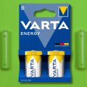 BATERIE ALKALICZNE VARTA R20 (typD) ENERGY 2szt New