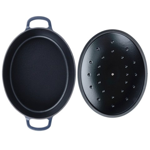 Brytfanna gęsiarka do piekarnika żeliwna emaliowana LITINA 6L ORION 127037