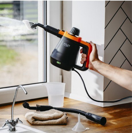 Czyścik parowy z zestawem końcówek AD 7038bo