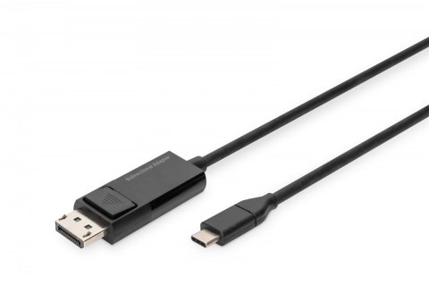 Kabel adapter USB Typ C/DisplayPort dwukierunkowy 8K 30Hz 2m
