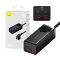Ładowarka sieciowa BASEUS GaN3 Pro 100W 2xUSB 2xUSB-C AC (czarna)