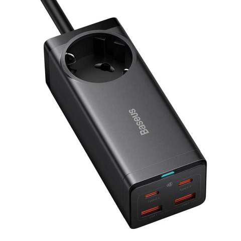 Ładowarka sieciowa BASEUS GaN3 Pro 100W 2xUSB 2xUSB-C AC (czarna)