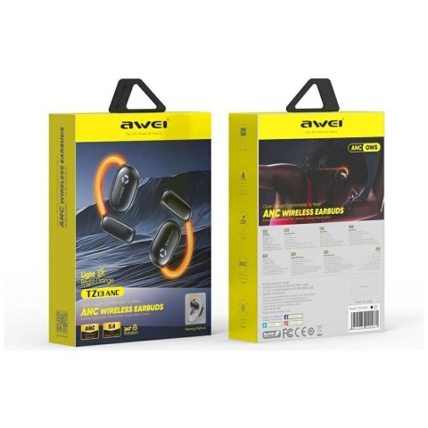 Słuchawki bluetooth 5.4 TZ13 ANC Spinner czarne