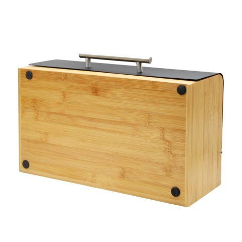 Chlebak bambusowy drewniany pojemnik na pieczywo chleb bułki BRUNBESTE BB-2765