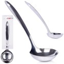 Chochla do zupy stalowa łyżka wazowa mała wazówka 80ml 29cm GET-IT 140201
