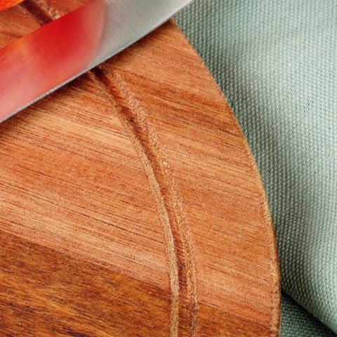 Deska do krojenia i serwowania drewniana 30cm EXCELLENT HOUSEWARE 259697