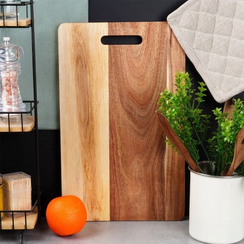 Deska do krojenia kuchenna drewniana 36x23cm EXCELLENT HOUSEWARE 259744