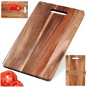 Deska do krojenia kuchenna drewniana 40x25cm EXCELLENT HOUSEWARE 259743