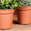 Doniczka ogrodowa plastikowa okrągła mała 13 cm 3 szt. PROGARDEN 339518