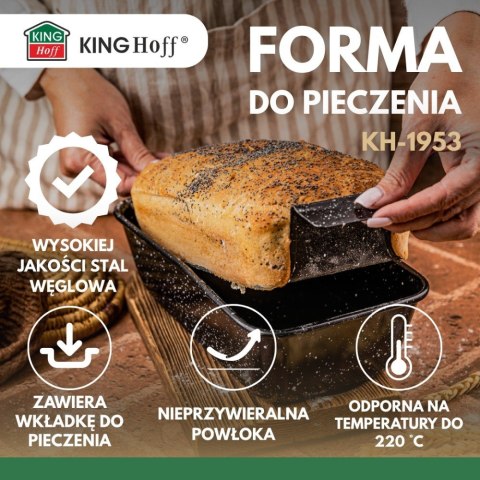 Forma do pieczenia z wkładka z otworami KINGHOFF KH-1953